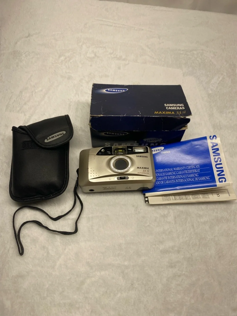 Samsung Maxima 33s Film Camera Needs Battery Not Tested
